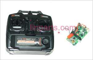 LinParts.com - UDI RC U3 Spare Parts: Remote Control\Transmitter+PCB\Controller