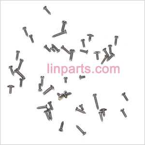 LinParts.com - UDI RC U3 Spare Parts: Screws pack set 
