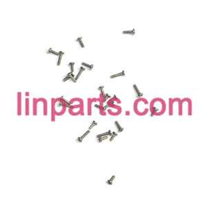 LinParts.com - UDI RC Helicopter U801 U801A Spare Parts: screws pack set