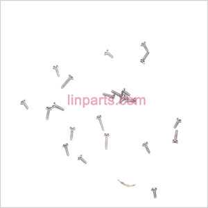 LinParts.com - UDI RC U803 Spare Parts: screws pack set 