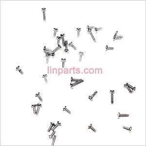 LinParts.com - UDI RC U807 U807A Spare Parts: screws pack set