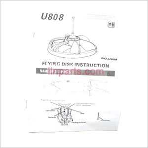 LinParts.com - UDI RC U808 Spare Parts: English manual book
