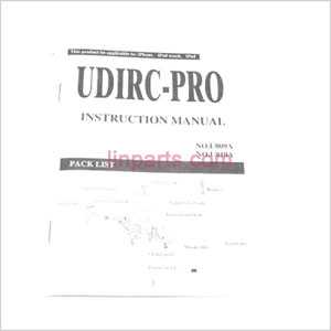 LinParts.com - UDI RC U810 U810A Spare Parts: English manual book 1
