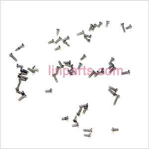 LinParts.com - UDI RC U813 U813C Spare Parts: screws pack set