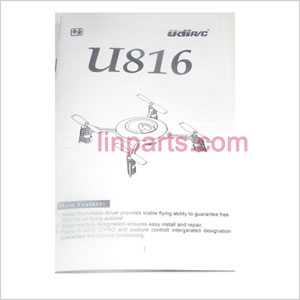 LinParts.com - UDI RC U816 U816A Spare Parts: English manual book
