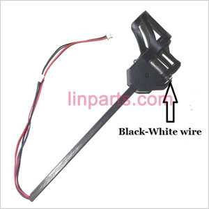 LinParts.com - Holy Stone U818A HD+ RC Quadcopter Spare Parts: Side set(Black/White wire) short shaft