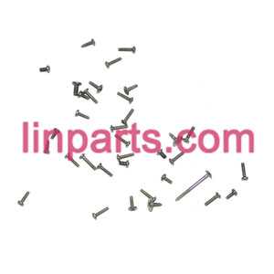 LinParts.com - UDI RC Helicopter U821 Spare Parts: screws pack set