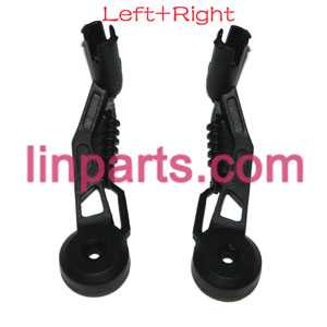 LinParts.com - UDI RC Helicopter U821 Spare Parts: front shaft for wheel set