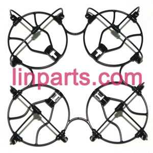 LinParts.com - UDI RC QuadCopter Helicopter U830 Spare Parts: protection frame set for the gear set
