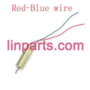LinParts.com - UDI RC QuadCopter Helicopter U830 Spare Parts: Main motor(Red/Blue wire)