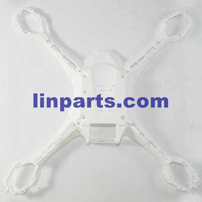 LinParts.com - UDI U818S RC Quadcopter Spare Parts: lower cover[White]