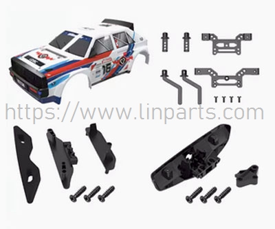 LinParts.com - UDIRC UD1603 RC Car Spare Parts: Car shell kit