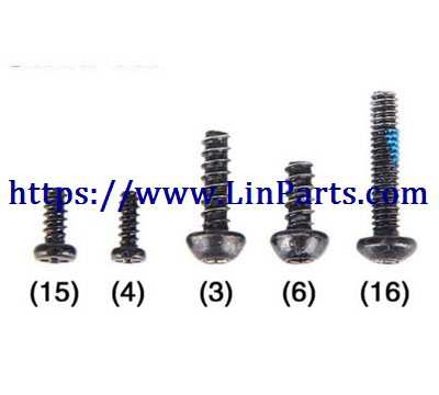 LinParts.com - Walkera Rodeo 150 RC Racing Drone Spare Parts: Screw Set [Rodeo 150-Z-12]