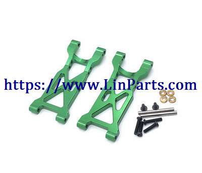 LinParts.com - WLtoys 104001 RC Car spare parts: Metal upgrade Back swing arm group[wltoys-104001-1859]Green