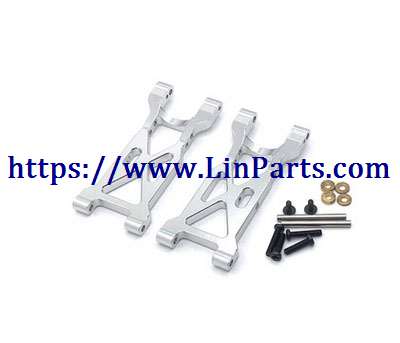 LinParts.com - WLtoys 104001 RC Car spare parts: Metal upgrade Back swing arm group[wltoys-104001-1859]Blue