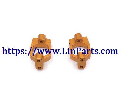 LinParts.com - WLtoys 104001 RC Car spare parts: Metal upgrade C type seat[wltoys-104001-1861]Golden