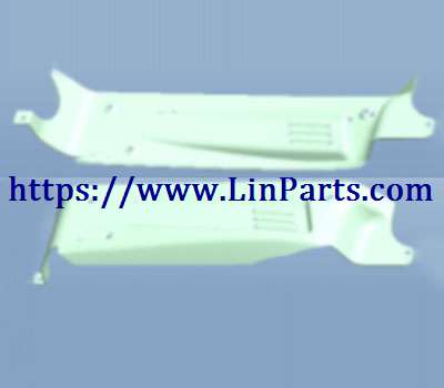 LinParts.com - WLtoys 124018 RC Car spare parts: Left and right side group of car shell[wltoys-124018-1851]
