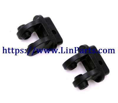 LinParts.com - WLtoys 124018 RC Car spare parts: Left and right groups of fixed seat under rear shock absorber[wltoys-124018-1844]
