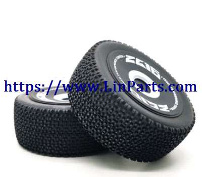 LinParts.com - WLtoys 124018 RC Car spare parts: Rear tire assembly[wltoys-124018-1842]