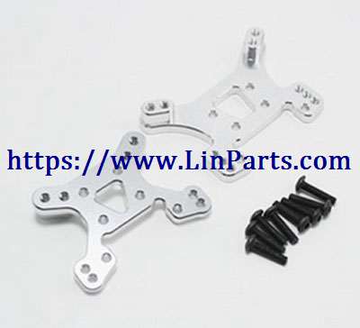 LinParts.com - WLtoys 124019 RC Car spare parts: Metal upgrade Shock absorber assembly[wltoys-124019-1833]Silver