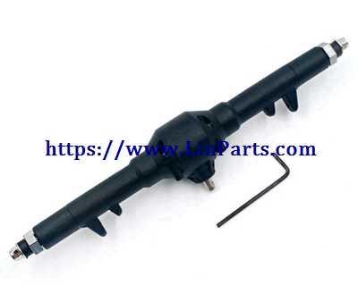 LinParts.com - Wltoys 12428 RC Car Spare Parts: Rear Axle+Rear Differntial Gear Group[Assemble well]+Screw wrench