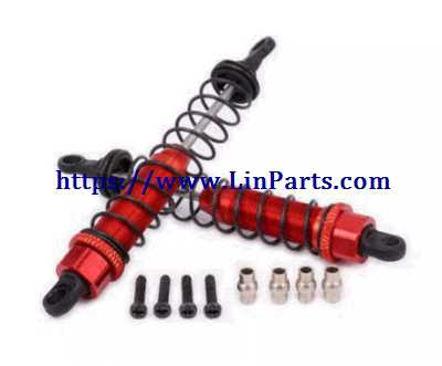 LinParts.com - Wltoys 12428 B RC Car Spare Parts: Metal Oil Filled Rear Shock Absorber