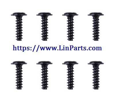 LinParts.com - Wltoys 12428 C RC Car Spare Parts: Screw 2.5*8 PM 12428 C-0101 - Click Image to Close