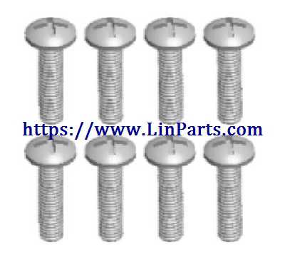 LinParts.com - Wltoys 12428 C RC Car Spare Parts: Screw 2.5*10 PM 12428 C-0102