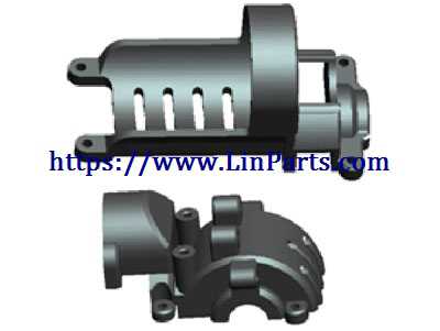LinParts.com - Wltoys 20402 RC Car Spare Parts: Motor mount assembly NO.0612