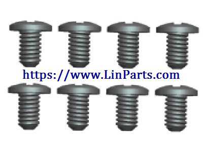 LinParts.com - Wltoys 20402 RC Car Spare Parts: ST1.7*4PB screw assembly NO.0416