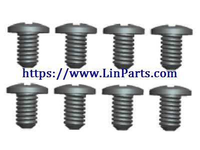 LinParts.com - Wltoys 20402 RC Car Spare Parts: 2*6PM screw assembly NO.0636