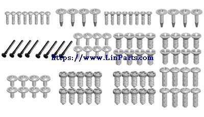 LinParts.com - Wltoys A212 RC Car Spare Parts: Screw set