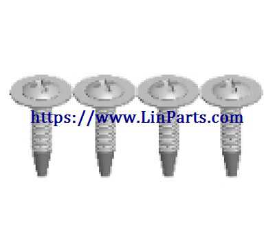 LinParts.com - Wltoys A232 RC Car Spare Parts: Screw M1.7*10 PWA W=6 A202-14