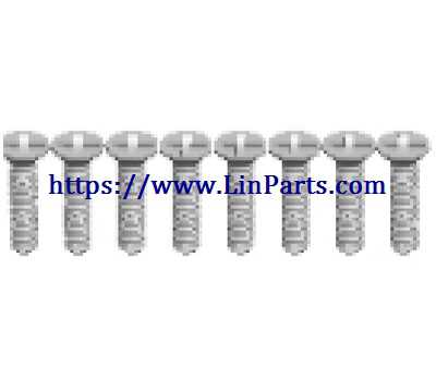 LinParts.com - Wltoys A222 RC Car Spare Parts: Screw 2*8 KB A202-15