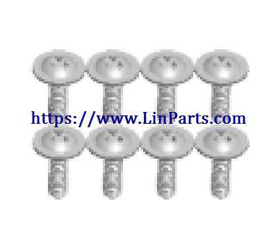 LinParts.com - Wltoys A202 RC Car Spare Parts: Screw 2*8 PWB A202-16