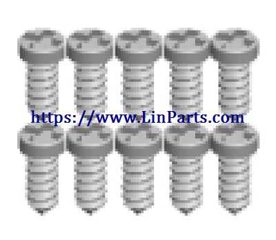 LinParts.com - Wltoys A202 RC Car Spare Parts: Screw 1.4*4 PA K989-20