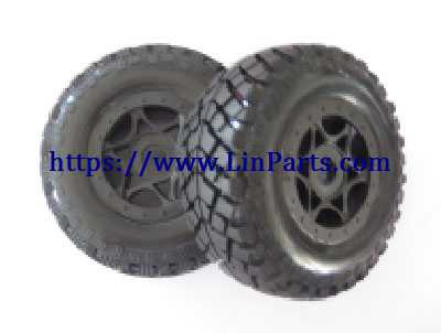 LinParts.com - Wltoys A929 RC Car Spare Parts: Tire left 2pcs A929-02