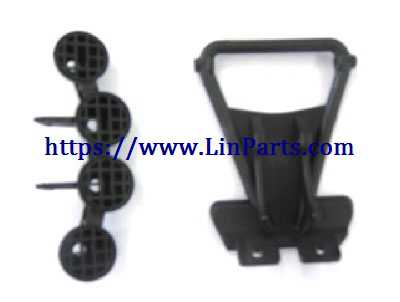 LinParts.com - Wltoys A929 RC Car Spare Parts: Front bumper + lamp holder + lamp cover A929-15
