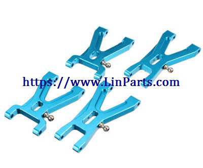 LinParts.com - Wltoys A959-B RC Car Spare Parts: Metal Upgrade Rear swing arm 2pcs + front swing arm 2pcs