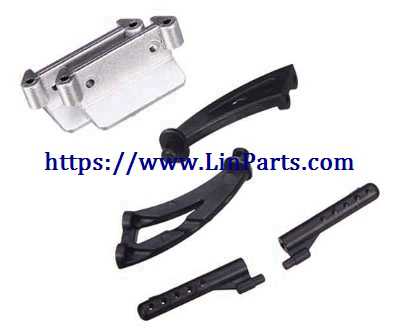 LinParts.com - Wltoys A959-A RC Car Spare Parts: Car body bracket 2pcs + anti-collision frame 2pcs + tail bracket right 1pcs + tail bracket left 1pcs A959-04