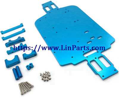 LinParts.com - Wltoys A959-A RC Car Spare Parts: Metal Upgrade Car bottom