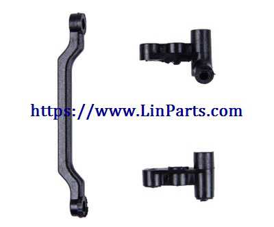 LinParts.com - Wltoys A959-B RC Car Spare Parts: Steering connector 1pcs + steering seat A 1pcs + steering seat B 1pcs A949-08