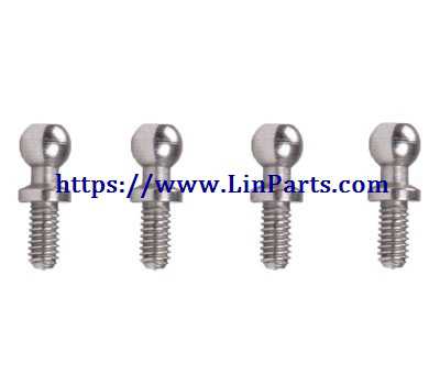LinParts.com - Wltoys K989 RC Car Spare Parts: Ball head screw 3.5*10.8 K989-10