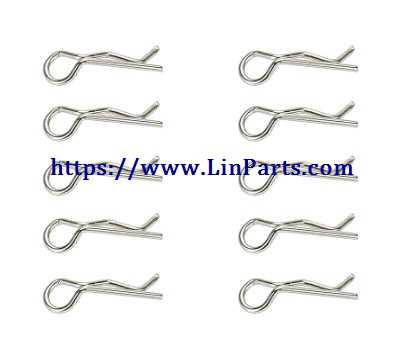 LinParts.com - Wltoys K989 RC Car Spare Parts: R type pin 12*0.7 K989-11