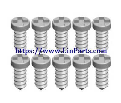 LinParts.com - Wltoys K989 RC Car Spare Parts: 1.2*3PA D=2.3 Screw K989-12