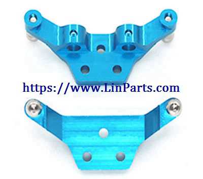 LinParts.com - Wltoys K989 RC Car Spare Parts: Upgrade metal Shock absorber [Blue]