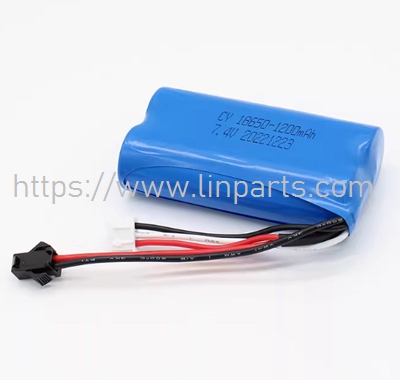LinParts.com - WLtoys WL 14600 RC Car Spare Parts: 7.4V 1200mAh Battery 1pcs