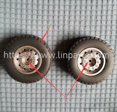 LinParts.com - WLtoys WL 14600 RC Car Spare Parts: Front wheel New