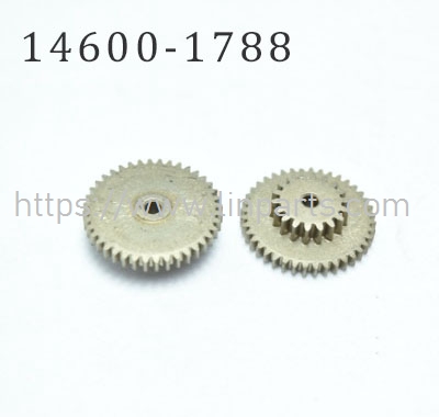 LinParts.com - WLtoys WL 14600 RC Car Spare Parts: Lifting Two Stage Double Gear Group