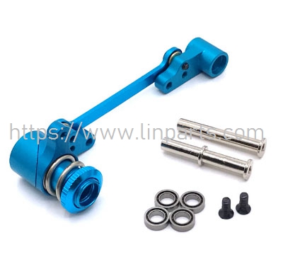 LinParts.com - WLtoys WL 144010 RC Car Spare Parts: Metal upgraded Steering group assembly